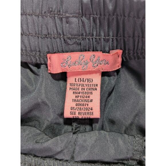 Girls Cargo Parachute Joggers Black Size L (14/16) by Lucky You NWT - Picture 6 of 12